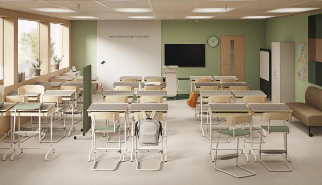 Skolemøbler fra Kinnarps