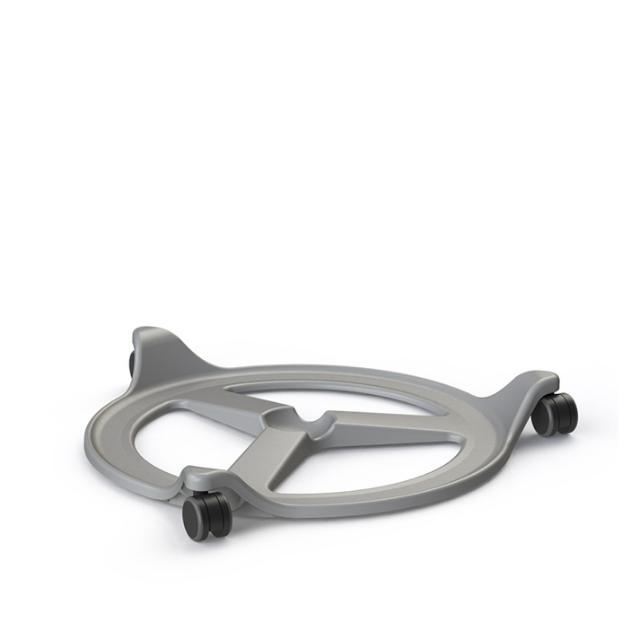 Backapp hjul (Wheelplate) silver