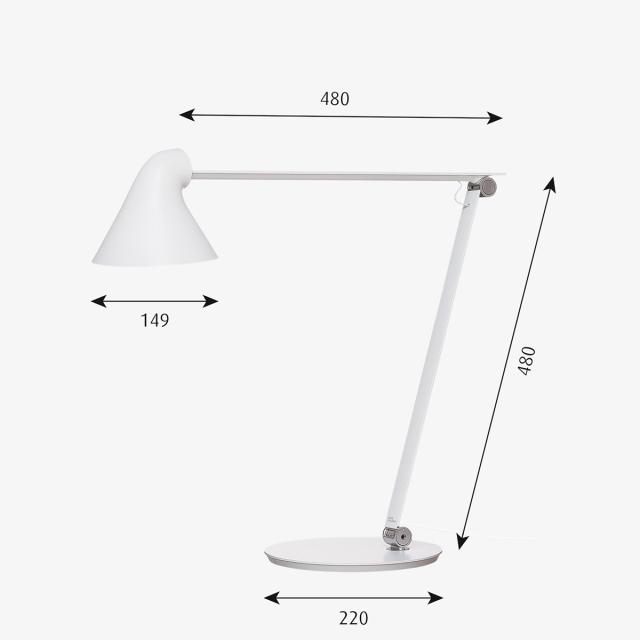 NJP bordlampe 