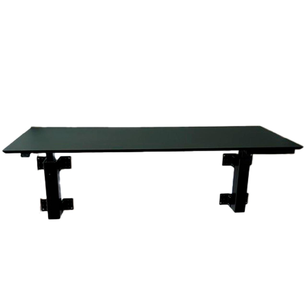 Hæve sænkebord, væghængt 200x70