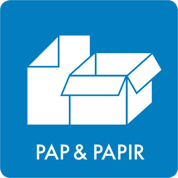 Piktogram til pap & papir