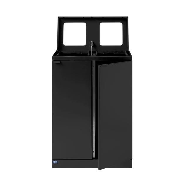Bica affaldssortering 2 rums 2 x 65 ltr.