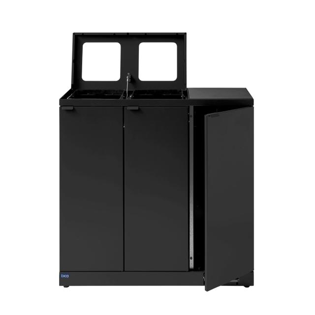 Bica affaldssortering 3 rums 3 x 65 ltr. m. pedal