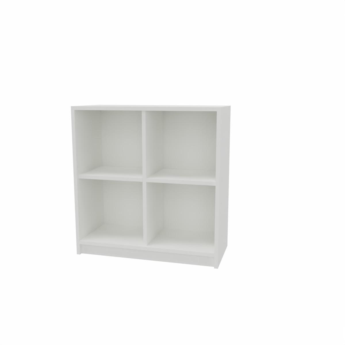 ZOL reol med 2x2 rum, dybde 35 cm.