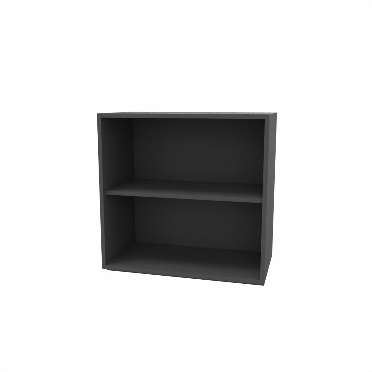 ZOL reol med 2 rum, dybde 42 cm.