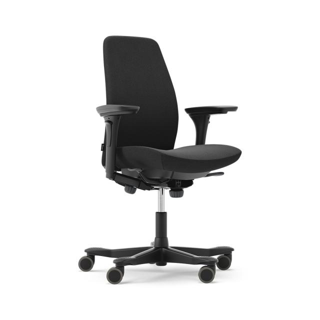 Kinnarps 5222 kontorstol m/ armlæn 2D
