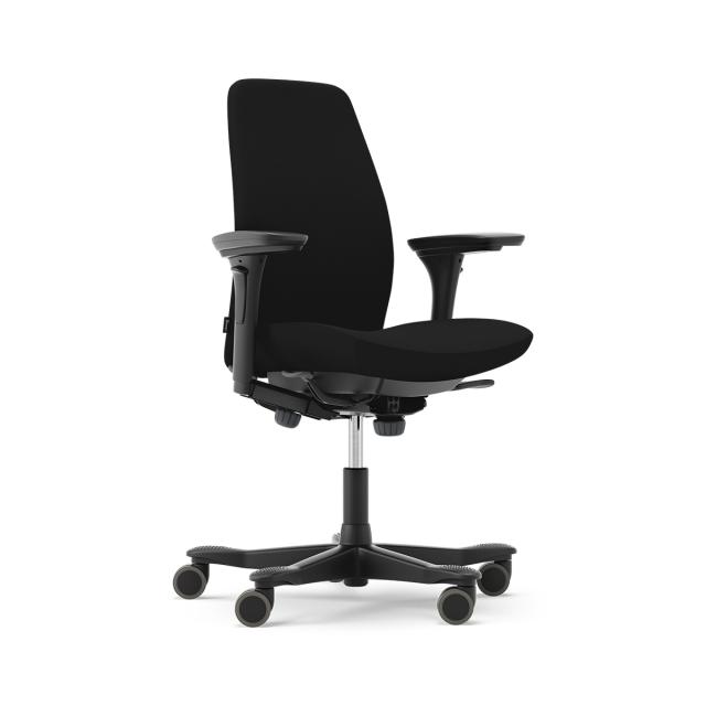 Kinnarps 5224 kontorstol m/ armlæn 4D
